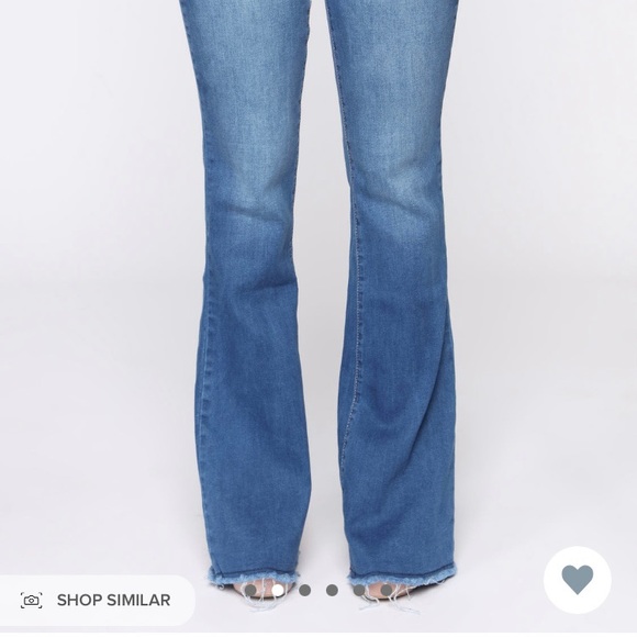 High Rise Flare jeans - Picture 3 of 5